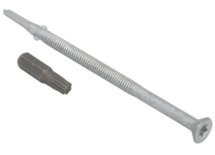 Forgefix Techfast Roofing Screw Timber - Steel Heavy Section 5.5 X 109Mm Pack 50