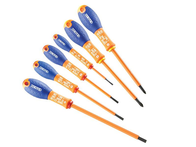 Expert Screwdriver Set 6 Piece Insulated Sl/Ph