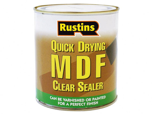 Rustins Quick Drying Mdf Sealer Clear 500Ml