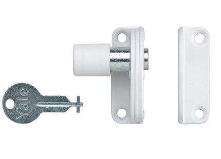 Yale Locks P123 Sash Window Presslock White