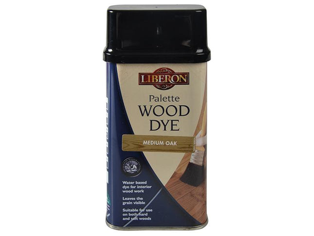 Liberon Palette Wood Dye Medium Oak 250Ml