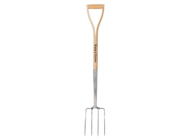 Kent & Stowe Stainless Steel Garden Life Digging Fork, FSC