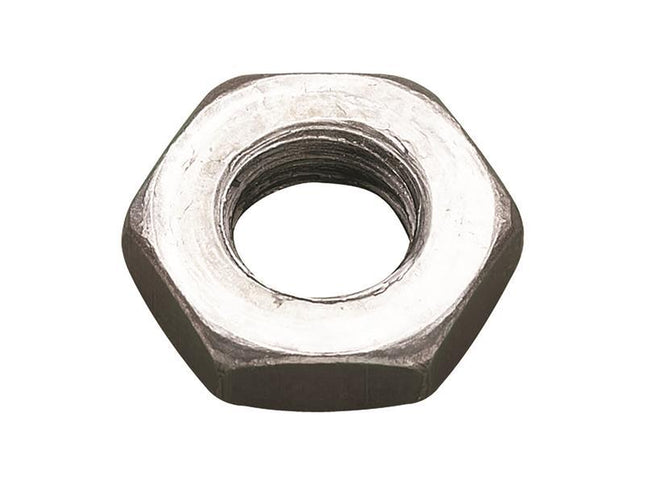 Metalmate Hexagon Lock Nut ZP M16 (Box 100)