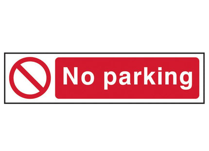Scan No Parking - Pvc 200 X 50Mm