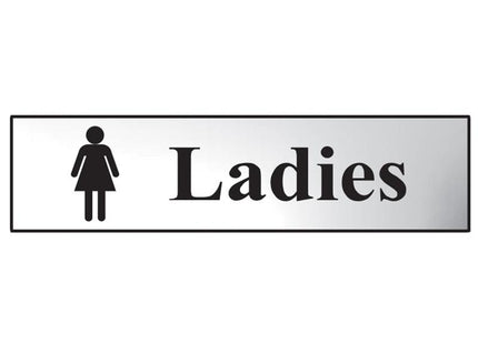 Scan Ladies - Polished Chrome Effect 200 X 50Mm