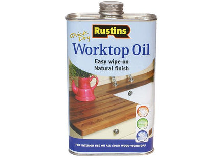 Rustins Worktop Oil 500Ml