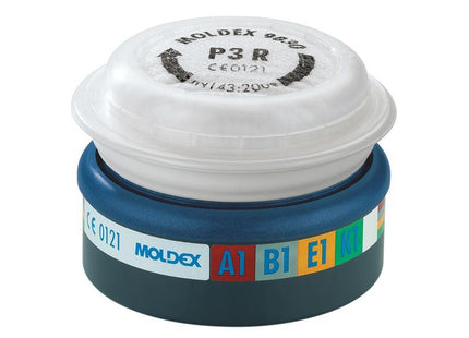 Moldex Series 7000/9000 Easylock Abek1P3 R Pre-Assembled Filter (Wrap Of 2)