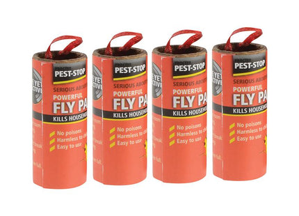 Pest-Stop Systems Fly Papers Pack Of 4