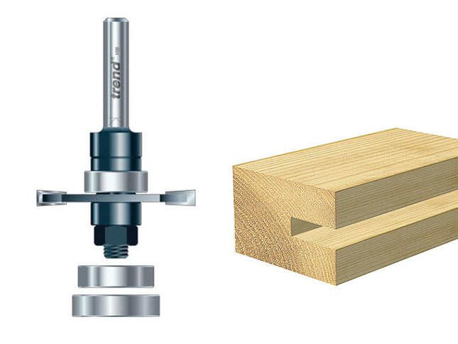 TREND 342 X 1/2 Tct Bearing Guided Biscuit Jointer 4.0 X 40Mm