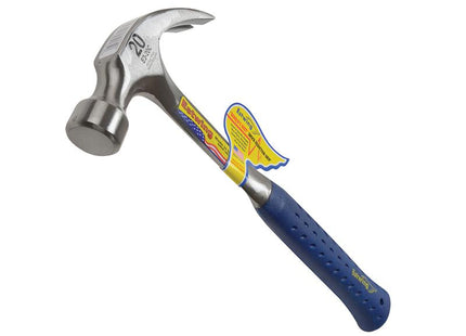 Estwing E3/20C Curved Claw Hammer - Vinyl Grip 560G (20Oz)
