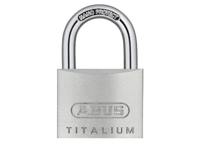 ABUS Mechanical 64Ti/60Mm Titalium Padlock