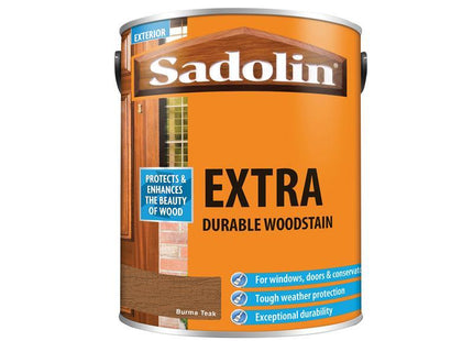 Sadolin Extra Durable Woodstain Burma Teak 5 Litre