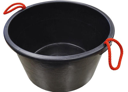 Faithfull Builder'S Bucket Black 40 Litre (9 Gall)
