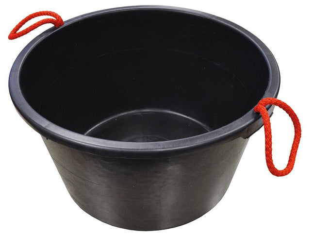 Faithfull Builder'S Bucket Black 40 Litre (9 Gall)