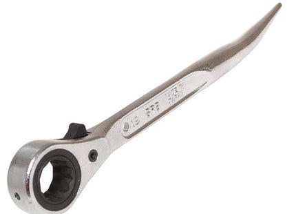 Priory 604 Reversible Ratchet Scaffold Spanner 19 X 21Mm Steel