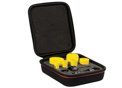 Starrett Kfc07021 Bi-Metal Fast Cut Plumber'S Holesaw Kit
