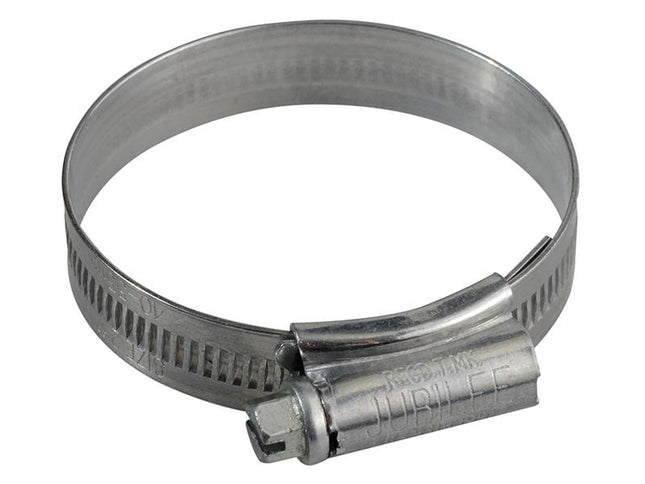 Jubilee (Size 2) Zinc Protected Hose Clip 40 - 55Mm (1.5/8 - 2.1/8In)