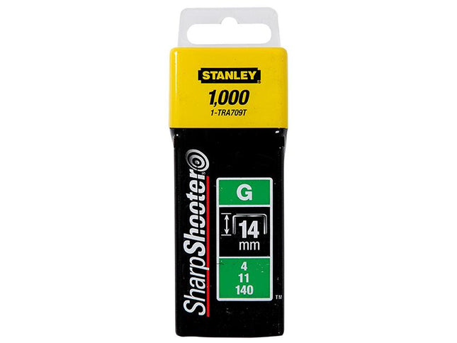 Stanley Tools Tra709T Heavy-Duty Staples 14Mm Pack 1000