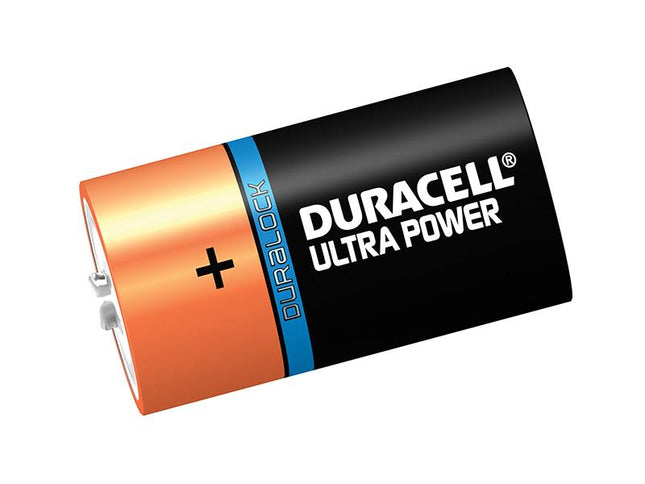 Duracell D Cell Ultra Power Batteries Pack Of 2