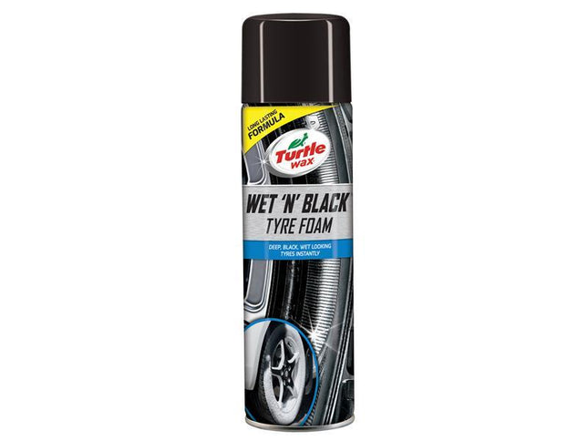 Turtle Wax Wet 'N' Black Tyre Foam 500Ml