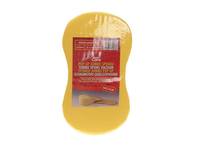 U-Care Pop-Up Jumbo Sponge - Vacuum Packed