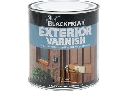 Blackfriar Exterior Varnish Uv77 Clear Satin 500Ml