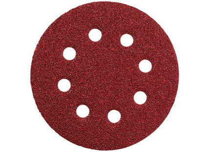 metabo Hook & Loop Sanding Discs 125Mm Assorted (Pack 25)