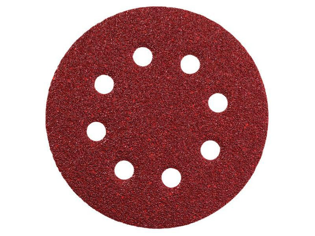 metabo Hook & Loop Sanding Discs 125Mm Assorted (Pack 25)