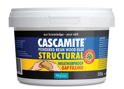 Polyvine Cascamite One Shot Structural Wood Adhesive Tub 220G