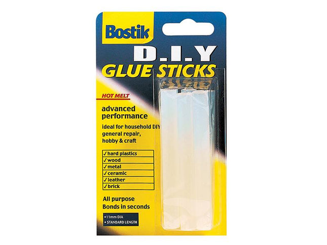 Bostik Diy All-Purpose Glue Sticks 11 X 100Mm Pack Of 6