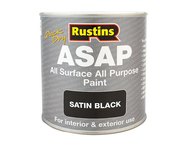 Rustins Asap Paint Black 250Ml