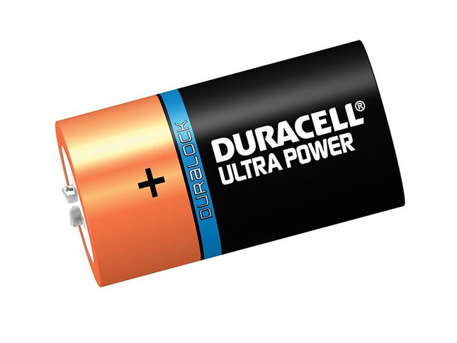Duracell C Cell Ultra Power Batteries Pack Of 2