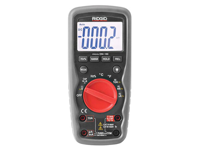 RIDGID Dm-100 Micro Digital Multimeter 37423