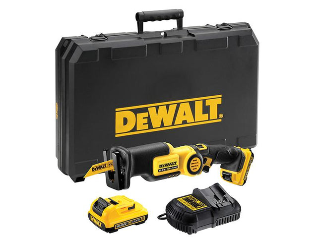 DEWALT Dcs310D2 Cordless Pivot Reciprocating Saw 10.8V 2 X 2.0Ah Li-Ion