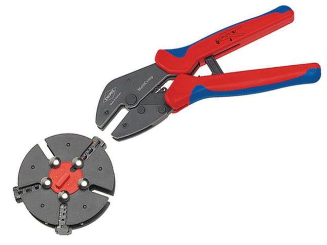 KNIPEX Multicrimp Pliers Set - 3 Quick Change Cartridges