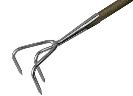 Faithfull Prestige Stainless Steel Cultivator Ash Handle