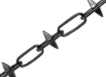 Faithfull Spike Chain Black Japanned 6Mm X 5M Box - Max Load 250Kg