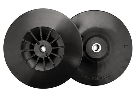 Flexipads World Class Angle Grinder Pad Black 180Mm (7In) 5/8 Unc