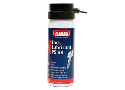 ABUS Mechanical Ps88 Lock Lubricating Spray 50Ml Carded