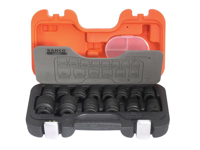 Bahco D/S14 Impact Socket 14 Piece Set 1/2In Square Drive