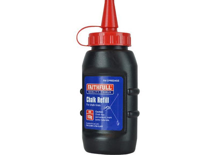 Faithfull Chalk Powder Red 113G