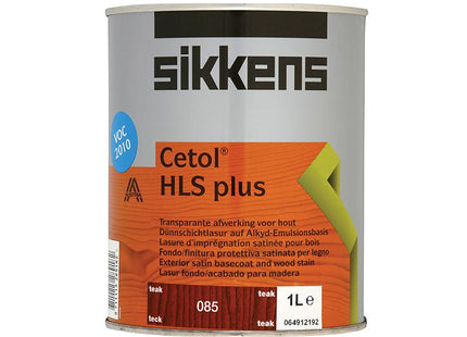 Sikkens Cetol Hls Plus Translucent Woodstain Teak 1 Litre
