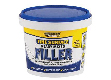 Everbuild Fine Surface Filler Ready Mix 600G