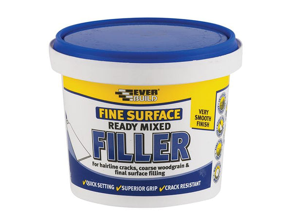 Everbuild Fine Surface Filler Ready Mix 600G