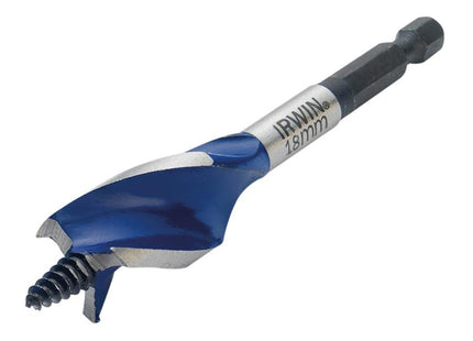 IRWIN Blue Groove 6X Stubby Wood Bit 18 X 100Mm