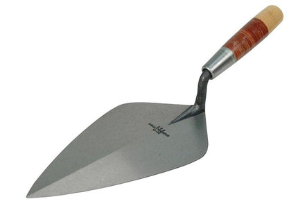 Marshalltown 34L Wide London Pattern Brick Trowel Leather Handle 12In