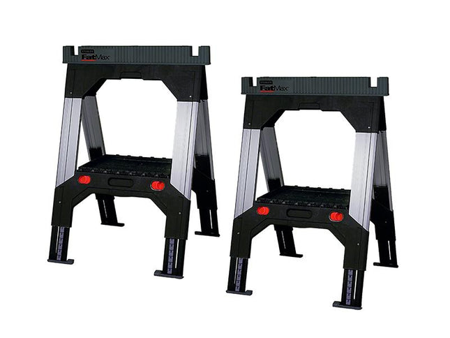 Stanley Tools Fatmax Telescopic Sawhorses (Twin Pack)