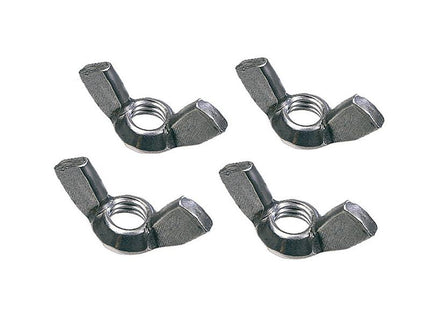 Faithfull External Building Profile Wing Nuts (Pack Of 4)