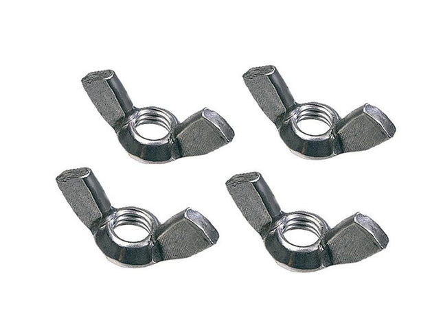 Faithfull External Building Profile Wing Nuts (Pack Of 4)