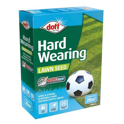 Doff Hard Wearing Lawn Seed 500G